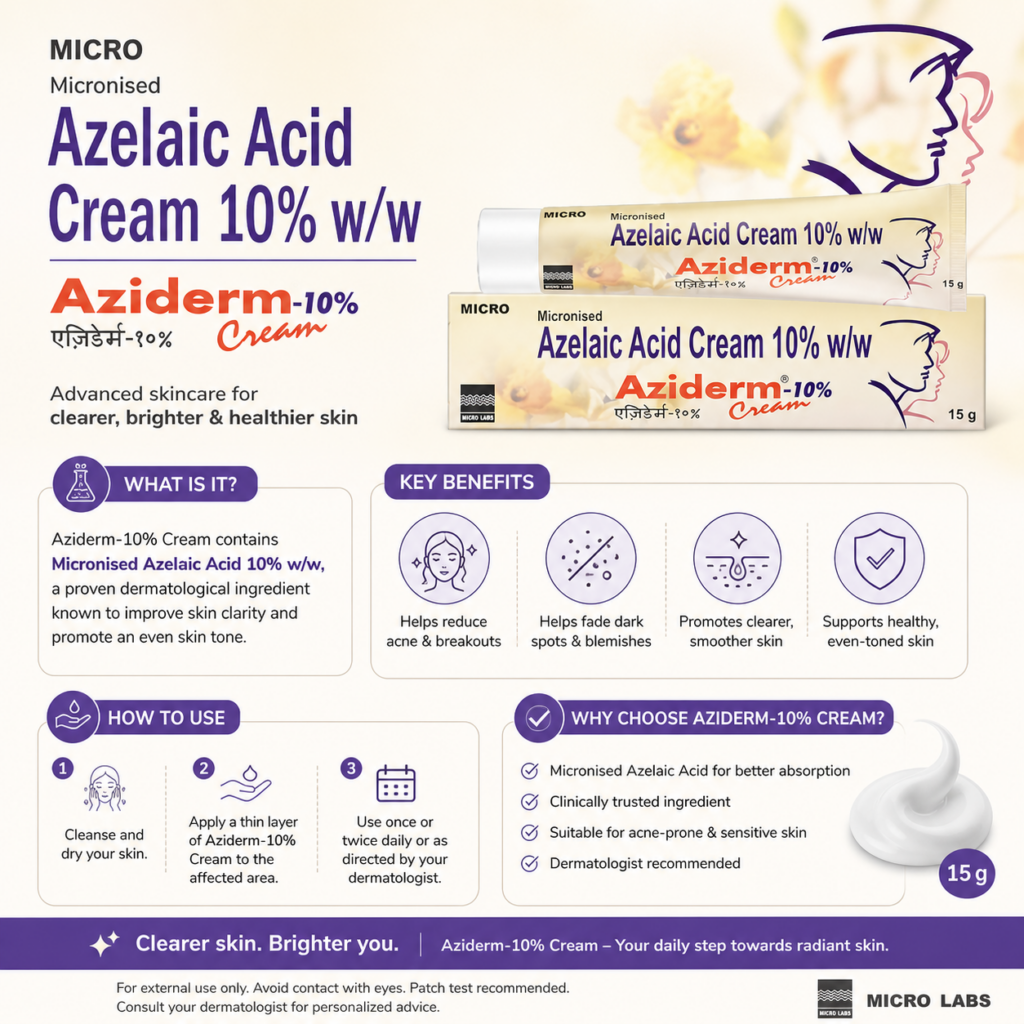 Aziderm Cream 10 %