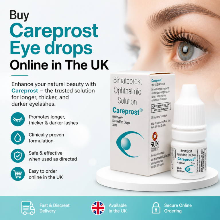 Buy Careprost Eye drops Online in The UK