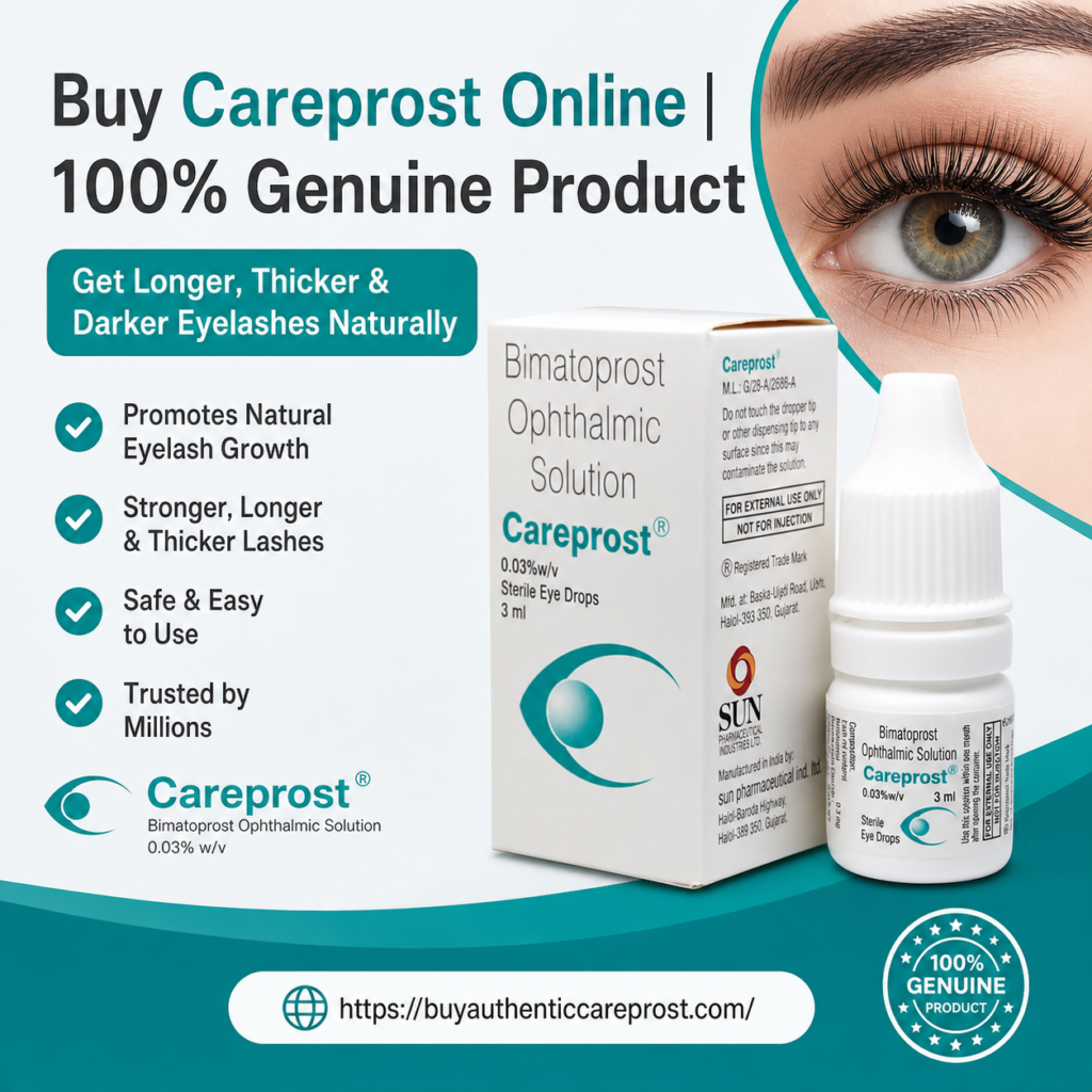 Buy Careprost Online 100% Genuine Product