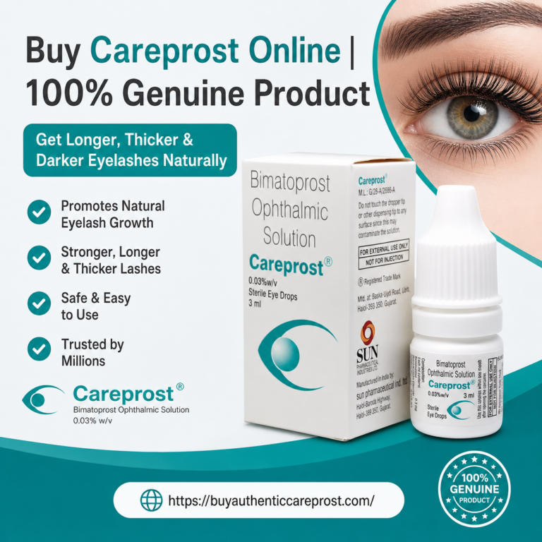 Buy Careprost Online 100% Genuine Product