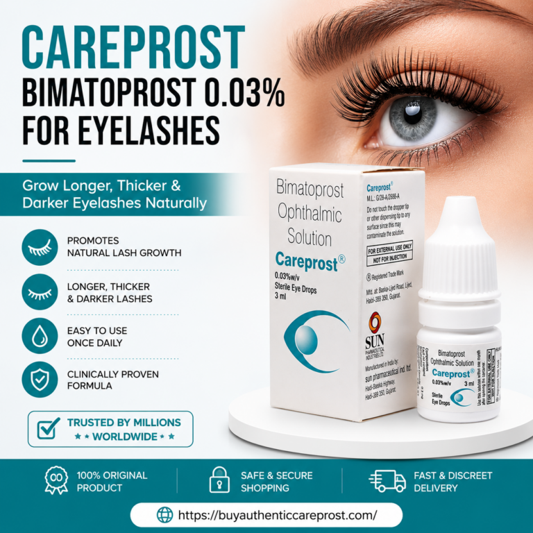 CAREPROST BIMATOPROST 0.03% FOR EYELASHES