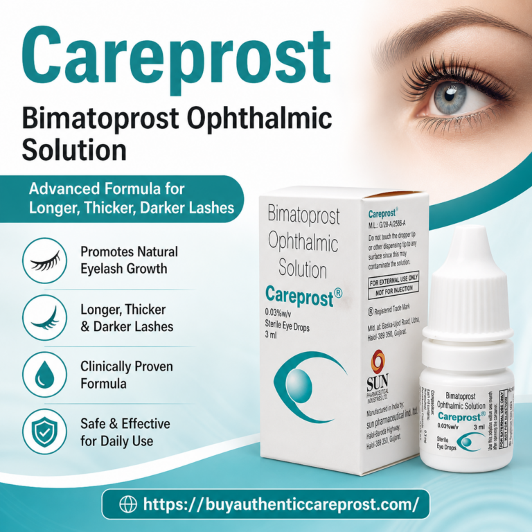 Careprost Bimatoprost Ophthalmic Solution