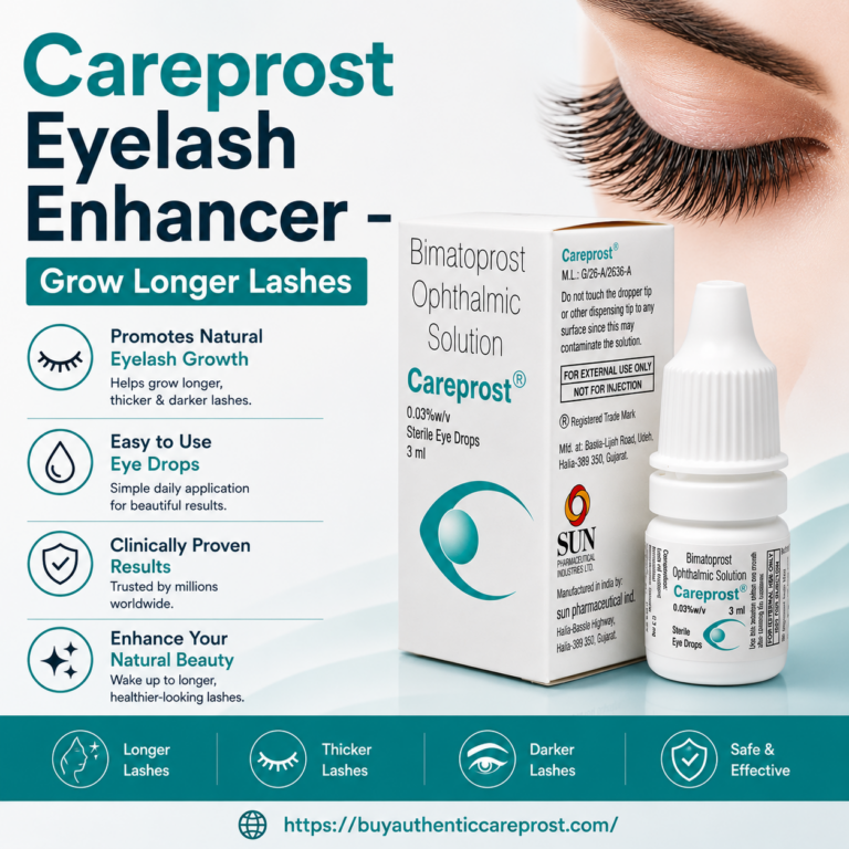 Careprost Eyelash Enhancer - Grow Longer Lashes