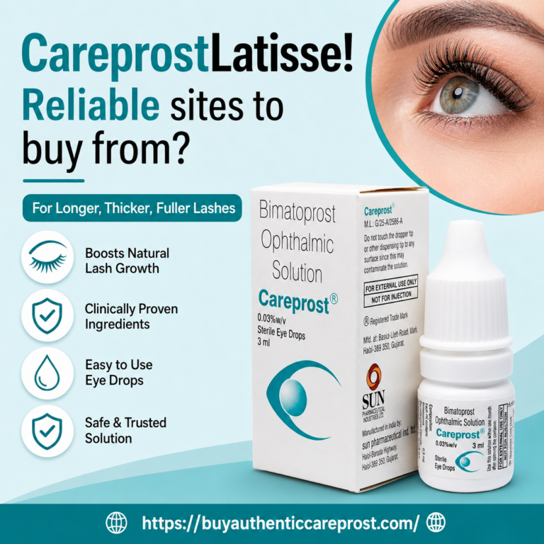 Careprost Latisse Reliable sites to buy from