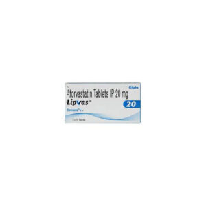 Lipvas (Atorvastatin) 20 mg Tablet