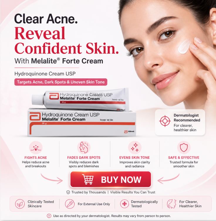 Melalite Forte 4% 30 gm Cream