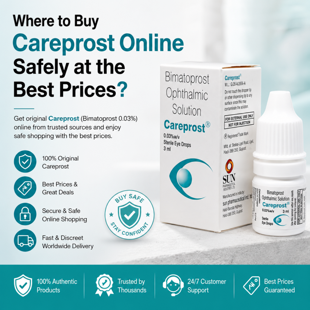 Where to Buy Careprost Online Safely at the Best Prices